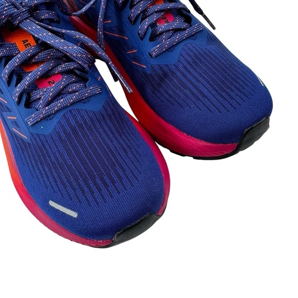 Salomon Aero Blaze 2 Running Sneakers DRAGON FIRE/VIVACIOUS Size 6.5 WORN ONCE - Picture 12 of 16